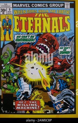 Eternals meraviglia comico Foto Stock