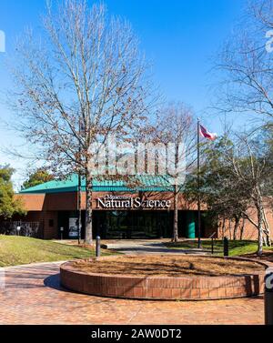 Jackson, MS / USA - 20 gennaio 2020: Museo di Scienze naturali del Mississippi, parte del Dipartimento della fauna selvatica, della pesca e dei Parchi degli Stati Uniti Foto Stock