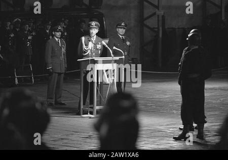 Transfer Command of the Air Force Soesterberg Data: 30 novembre 1961 luogo: Soesterberg, Utrecht Parole Chiave: Commandos, Trasferimenti Foto Stock