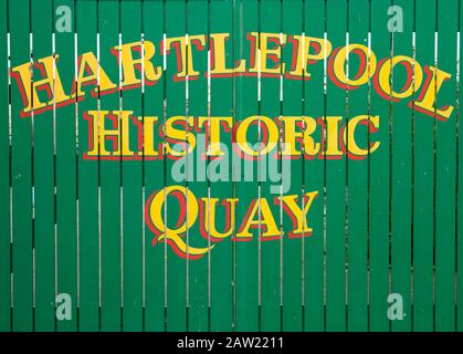 Hartlepool Historic Quay, Il Museo Nazionale Della Marina Reale Hartlepool Uk Foto Stock