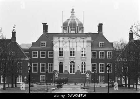 Huis ten Bosch Palace (l'Aia) sarà occupato da Beatrix e la famiglia dopo una lunga ristrutturazione nel mese di agosto Data: 16 febbraio 1981 Località: L'Aia, Zuid-Holland Parole Chiave: Miglioramento, palazzi Nome istituzione: Huis ten Bosch Palace Foto Stock