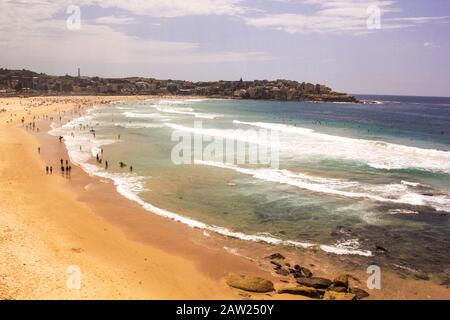La spiaggia di Bondi, Sydney, Australia Foto Stock