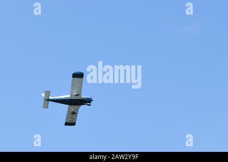 Piper PA-28-140 Cherokee a Bucarest, Romania, settembre 15th 2018 - Crangasi Air Show Foto Stock