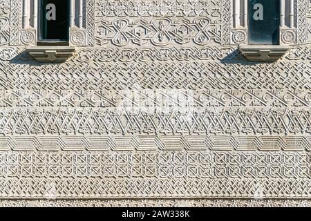 Monastero di Trei Ierarhi (monastero Dei Tre Gerarchi) a Iasi, Romania. Monumento storico risalente al XVII secolo a Iasi. Bella chiesa Foto Stock