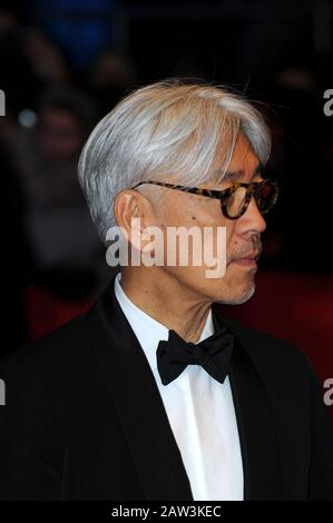 Ryuichi Sakamoto durante la cerimonia di chiusura del Berlinale Film Festival 2018 Foto Stock