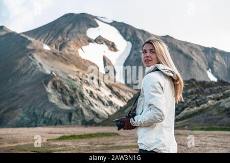 Fotografare le Highlands Foto Stock