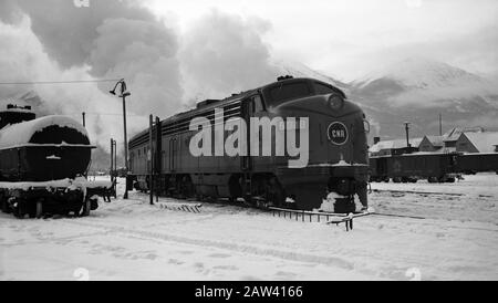 CNR Canadian National Railway Engine 9040 Circa 1958 Foto Stock