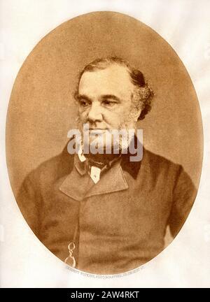 1850 ca , GRAN BRETAGNA : il britannico Thomas Addison ( 1793 – 1860), famoso grande medico e scienziato al Guy's Hospital di Londra . Foto di Foto Stock