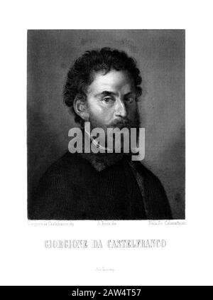 1500 ca , ITALIA : Il celebre pittore rinascimentale italiano GIORGIONE è conosciuto anche come Giorgio da Castelfranco Veneto ( 1477 ca - 1510 ), nato Zorzi o Foto Stock