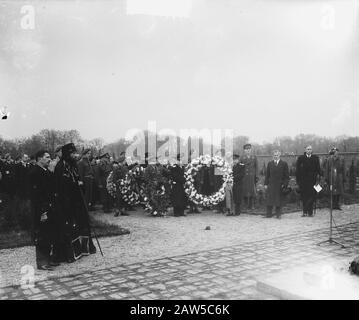 Apertura Cimitero Russo Amersfoort Data: 18 Novembre 1948 Luogo: Amersfoort Parole Chiave: Cimiteri, Aperture Foto Stock