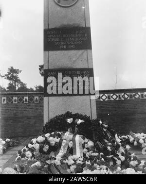 Apertura Cimitero Russo Amersfoort Data: 18 Novembre 1948 Luogo: Amersfoort Parole Chiave: Cimiteri, Aperture Foto Stock