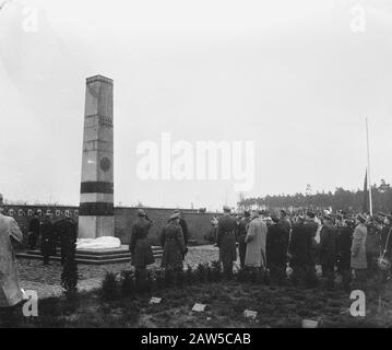 Apertura Cimitero Russo Amersfoort Data: 18 Novembre 1948 Luogo: Amersfoort Parole Chiave: Cimiteri, Aperture Foto Stock