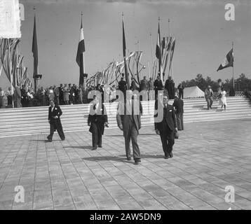 Esposizione Pubblica Eindhoven Data: 24 Agosto 1949 Luogo: Eindhoven Parole Chiave: Mostre Foto Stock