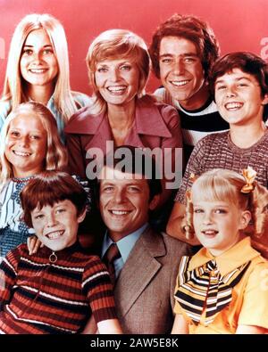 1969 - 1974 , USA : Pubblica ancora con il cast di Paramount Television il BRADY BUNCH ( la Famiglia Brady , 1969 - 1974 ) , con il mot Foto Stock