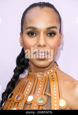 Beverly Hills, Stati Uniti. 06th Feb, 2020. L'attrice Kerry Washington arriva al 2020 13th Annual ESSENCE Black Women in Hollywood Awards Luncheon tenuto al Beverly Wilshire, UN Four Seasons Hotel il 6 febbraio 2020 a Beverly Hills, Los Angeles, California, Stati Uniti. (Foto Di Xavier Collin/Image Press Agency) Credit: Image Press Agency/Alamy Live News Foto Stock