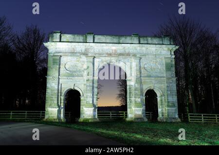 Parlington Arch a Aberford PRK A Leeds Foto Stock