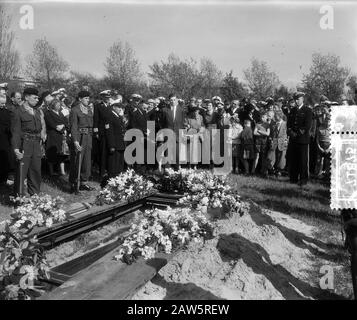 Funerale Militare Aia Data: 17 Giugno 1955 Località: L'Aia, Olanda Del Sud Parole Chiave: Funerale Foto Stock