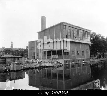 Nuova Marnixstraat Amsterdam Data: 2 Agosto 1955 Ubicazione: Amsterdam, Noord-Holland Foto Stock