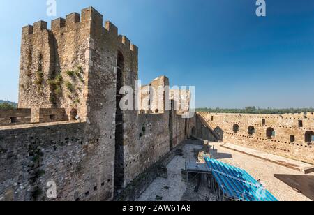 Cittadella Alla Fortezza Di Smederevo, Smederevo, Serbia Foto Stock