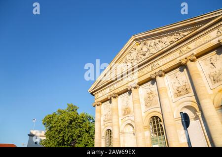 Cattedrale di Santa Edvige sulla Bebelplatz di Berlino, Germania Foto Stock