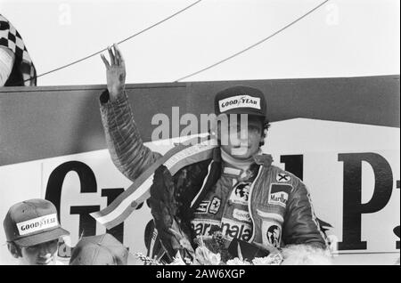 Gran Premio D'Olanda Zandvoort; Niki Lauda Durante La Cerimonia.; Foto Stock