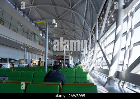 Osaka, Giappone - 14 Dicembre 2019 : AlL'Interno Dell'Aeroporto Internazionale Kansai Di Osaka (Kix) Foto Stock