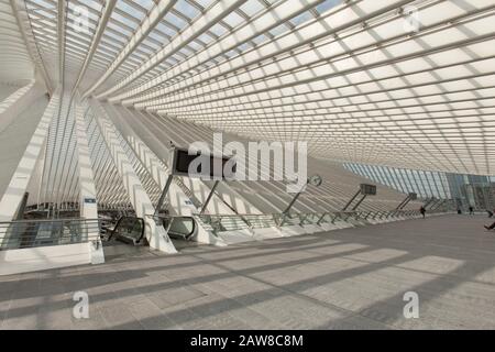 Gare De Liège Guillemins Foto Stock