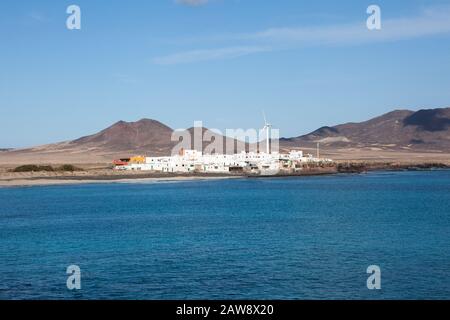Puerto De La Cruz, Fuerteventura, Isole Canarie Foto Stock