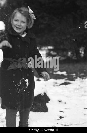 Principessa Irene a scuola Data: 4 marzo 1946 Parole Chiave: Scuola Nome Della Persona: Irene, principessa Foto Stock