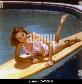 Jane GREER (1924-2001) attrice americana di film e TV circa 1947. Foto Stock