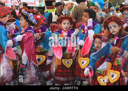 Partecipanti al Carnevale di Santa Cruz, Tenerife Foto Stock