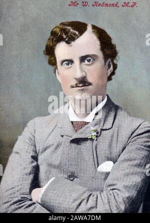 John REDMOND (1856-1918) politico nazionalista irlandese circa 1882 Foto Stock