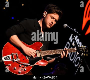 Washington, DC, USA - 16 DICEMBRE 2019: Niall Horan al caldo iHeartradio Jingle Ball di 99.5 alla Capitol One Arena. Foto Stock