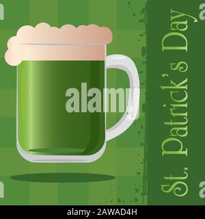 Biglietto d'auguri di San patricks Illustrazione Vettoriale
