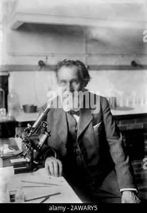 1913 ca, PARIGI , FRANCIA : il professore francese-ucraino Doctor Élie Metchnikoff ( nato Ilya Ilyich Mechnikov , 1845 - 1916 ), foto di M. Rol , pari Foto Stock