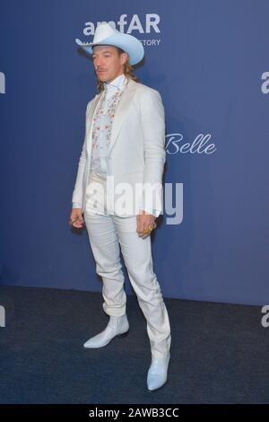 New York, Stati Uniti. 06th Feb, 2020. Diplo partecipa al gala di New York amfAR 2020 a New York City. Credit: Sopa Images Limited/Alamy Live News Foto Stock