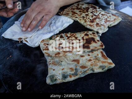 Il cibo turco famoso è gozleme Foto Stock