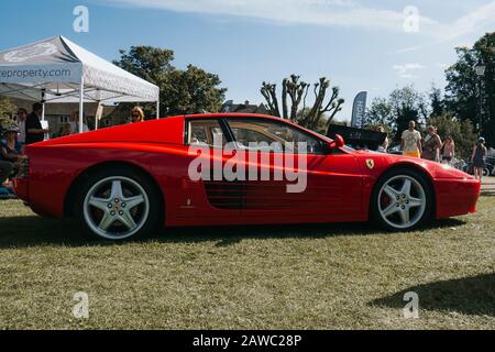 Ferrari 512TR allo spettacolo di auto classico di Stamford Foto Stock