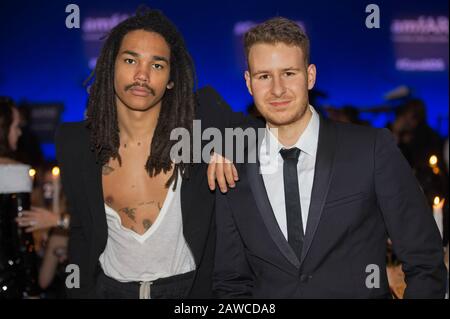 Nicolas Rouquet E Luka Sabbat Foto Stock