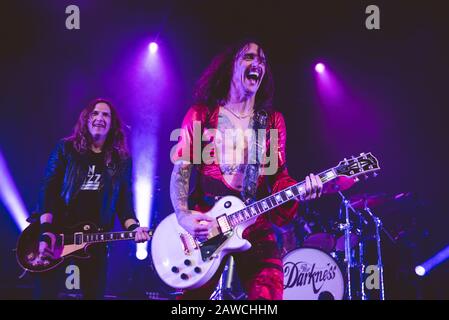 The Darkness vive a Milano 2020 Foto Stock