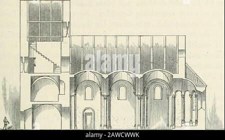 Von deutscher Kunst : gestammelte Aufsätze und nachgelassene Schriften . Abb. 53. Sudportal. I : 75. *) Zuerst abgedruckt im Zentralblatt der Bauverwaltung 1883, S. 217. Foto Stock