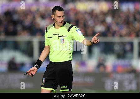 Firenze, Italia, 08th Feb 2020, referente mariani di aprilia in Fiorentina vs Atalanta - italian Serie A soccer match - Credit: LPS/Matteo Papini/Alamy Live News Foto Stock