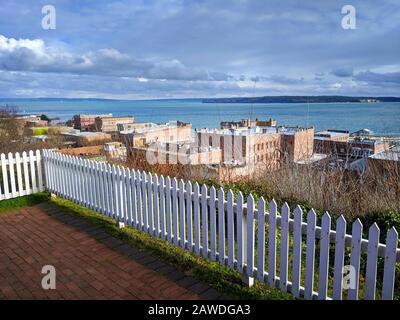 Il porto di Victoria di Towsend porta nello stato di Washington Foto Stock