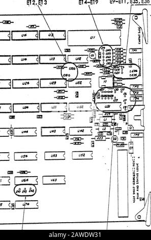 SandersAssociates :: graphic8 :: H-82-0176 Vistagraphic 3000 Graphic 8 Series 8000 Manuale Di Funzionamento e manutenzione Feb1983 . 3 C2EJi. TF** di tfw ^ Foto Stock