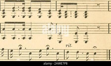 Canzoni degli studenti : comprende le canzoni più recenti e popolari del college come ora cantate ad Harvard, Yale, Columbia ..Union, ecc. . ^ t ^- =g=g=^^ ha guidato una carriola per strade strette e larghe, ha guidato carriole attraverso strade larghe e strette, fantasma guida un barrow per strade larghe e strette, Pianto, Scarafaggi e cozze, a - vivere, tutti a - vivere !Pianto, Scarafaggi e cozze, a - vivere, tutti a - vivere !Pianto, Scarafaggi e cozze, un vivo, tutti a-live! [^^ 3 tr-*- ^ m^- T^n^ 1= 3? 1^ =1: Coro. I^rit. ^vii r^^^^^ §=£ g-rrm -??-& A - live, a - live A - live, a-live Pianto, cocklesand cozze, a - livs Foto Stock