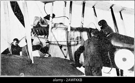 Un combattente volante; un americano al di sopra delle linee in Francia . LASCIANDO PER LE LINEE. I2A BOMBARDAMENTO E COMBATTIMENTO AEREO INCONTRO IL RE volare senza occhiali e senza un casco. Poco dopo lo incontrai tornò in Francia e vi aggiunse più gloria a hisname mescolandola con un'altra banda di Hxms. Ho incontrato anche Carl Beattie nel corso del thisspell di inattività. Avevo servito con lui infila. Mi ha detto che era waitingper alcuni nostri altri amici, e presentlythey ha mostrato. Uno di loro era ScottieAllen e l'altro Ballis. Il primo, povero chap, aveva perso il braccio destro. Hehad ho ottenuto Foto Stock