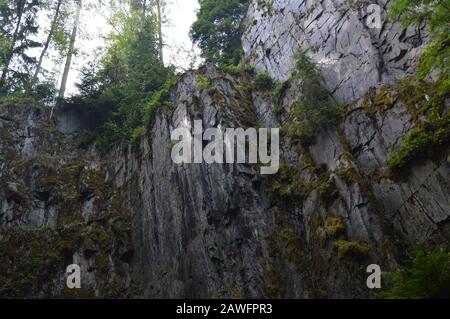 Natura roccia, paesaggio di montagna Foto Stock