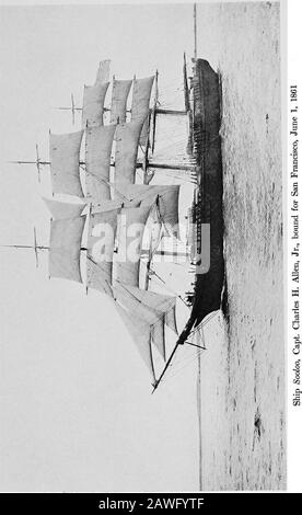 Le navi e i marinai di vecchio Salem; il record di un'era brillante di conquista americana. E macchia di debasing i nativi per guadagno. Salem è orgogliosa del suo passato, ma fortemente interessato ad itspresent. La sua popolazione è quattro volte grande come quando era il più importante porto marittimo estero degli Stati Uniti e le sue attività hanno fatto il loro ingresso nei canali di produzione. Ma come ha fatto hap-ha maturato a molte altre città del New England del più puro Americanpedegree, un'ondata di immigrazione da Europa e Canada hasswept a Salem per sciame nei suoi mulini e fabbriche. Lungo il porto di fronte alla bella vecchia piazza palazzo Foto Stock