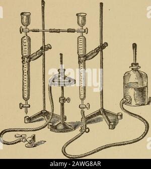 L'università fireside di invenzione moderna, scoperta, industria ed arte per studio domestico e intrattenimento del cerchio. Fig. 102. UNA DISTILLERIA PER ACQUA. FONTE. Il vapore è in continuo aumento e il vapore è strapiombato sulla terra. Otto-elevene Dell'Acqua ritorna sull'oceano attraverso i fiumi. Ha un segno chimico accanto Hao.It è Aq. Che cos'è L'Idrogeno? L'idrogeno è un gas. È la più leggera Degli Elementi, e quindi lo standard del loro peso. Si chiama Idrogeno, l'Acqua-maker, Quando Cavendish scoperto e isolato, nel 1776, lo chiamò aria Infiammabile. Brucia nella sta libera Foto Stock