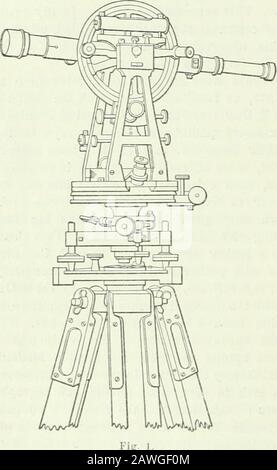 Archivi internatales de photogrammetrieArchivi internazionali di fotogrammetria . telefotografici in-strimpents per permettere ai Com-missioners di indicare e per-manently fissare il toringpoint esatto nei posti di atthèse della linea di confine. In vista di una struttura di semplificazione e di un peso leggero, la nuova Costa e GeodedicSurvey è stata realizzata con un'armatura fototopografica in tre parti o sezioni distinte, il transito, il thecaméra, ed un treppiede che serve sia per la rimozione di due viti a testa di cabestano, Quale unité.il basefato del supporto Y con la piastra a nonio del cerchio orizzontale, il supe Foto Stock